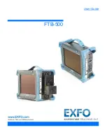 EXFO FTB-500 User Manual предпросмотр