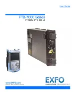 Preview for 1 page of EXFO FTB-7000 Series User Manual