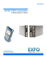 Предварительный просмотр 1 страницы EXFO FTB-8100 Series User Manual