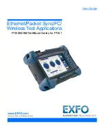 Preview for 1 page of EXFO FTB-860 User Manual