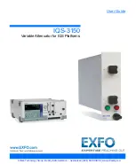 Предварительный просмотр 2 страницы EXFO IQS-3150 User Manual