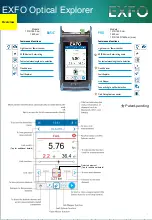 EXFO Optical Xplorer OX1 Manual предпросмотр