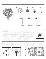 exhart 13472 Assembly Instructions предпросмотр