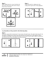 Предварительный просмотр 2 страницы exhart 14362 Assembly Instructions