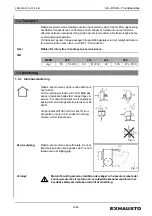 Preview for 45 page of Exhausto BESB 250 Manual