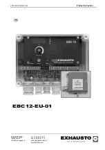 Предварительный просмотр 1 страницы Exhausto EBC12 Series Product Instruction