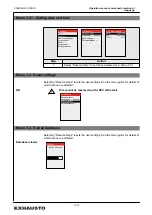 Предварительный просмотр 14 страницы Exhausto EXact Basic Instructions