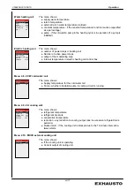 Предварительный просмотр 43 страницы Exhausto EXact Basic Instructions