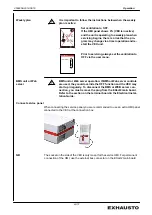 Предварительный просмотр 45 страницы Exhausto EXact Basic Instructions