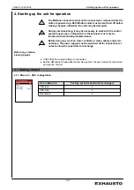 Preview for 15 page of Exhausto EXact2 HMI2-350-TOUCH Basic Instructions