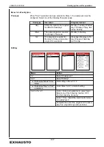 Preview for 36 page of Exhausto EXact2 HMI2-350-TOUCH Basic Instructions