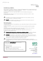 Preview for 8 page of Exhausto NFO Sinus G2 Quick Installation Manual