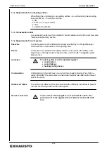 Preview for 8 page of Exhausto VEX100CF Series Original Instructions Manual