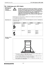 Preview for 8 page of Exhausto VEX100OD Manual