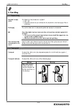 Предварительный просмотр 13 страницы Exhausto VEX140 Manual