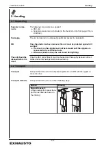 Preview for 14 page of Exhausto VEX160 Series Original Instructions Manual