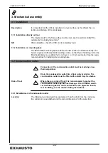 Preview for 18 page of Exhausto VEX160 Series Original Instructions Manual