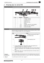 Preview for 2 page of Exhausto VEX160H Quick Start Manual