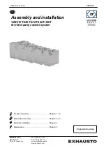 Exhausto VEX300 Series Assembly And Installation Manual preview