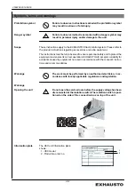 Preview for 3 page of Exhausto VEX320C Installation Manual