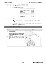 Preview for 15 page of Exhausto VEX350 Manual