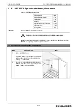 Preview for 21 page of Exhausto VEX350 Manual