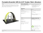 Предварительный просмотр 1 страницы Exhibitor's Handbook Formulate Essential 10ft Arch 07 Manual