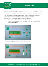 Предварительный просмотр 9 страницы Exi ESC-200 Manual