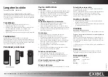 Preview for 4 page of Exibel 38-4768 Quick Start Manual