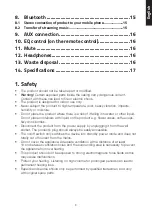 Preview for 3 page of Exibel BDX600 User Manual