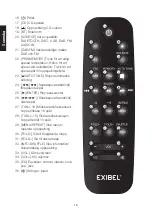 Preview for 16 page of Exibel BDX610 Manual