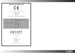 Предварительный просмотр 6 страницы Exibel BIX82 User Manual