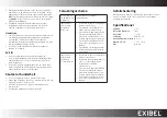 Preview for 4 page of Exibel BX50 Instruction Manual