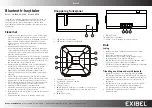 Предварительный просмотр 5 страницы Exibel BX50 Instruction Manual