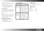 Preview for 8 page of Exibel BX50 Instruction Manual