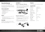 Preview for 1 page of Exibel C2664SC SONY 420TVL Instruction Manual