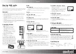 Preview for 3 page of Exibel DPX2 Instruction Manual