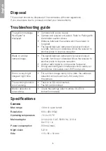 Preview for 6 page of Exibel DW-904S User Manual