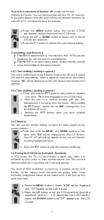 Предварительный просмотр 6 страницы Exibel FX-117 Manual