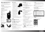 Предварительный просмотр 4 страницы Exibel FX-33 PMR Instruction Manual