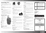 Preview for 1 page of Exibel FX250 Instruction Manual