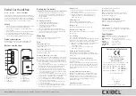 Exibel INBTK006 Instruction Manual preview