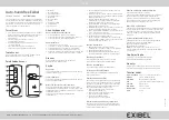 Preview for 4 page of Exibel INBTK006 Instruction Manual