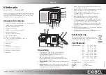 Preview for 2 page of Exibel KK-9802 Instruction Manual