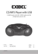 Предварительный просмотр 1 страницы Exibel KW-64MP3USB Instruction Manual