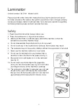 Предварительный просмотр 3 страницы Exibel LA3G Instruction Manual