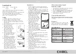 Preview for 1 page of Exibel LA4K Manual