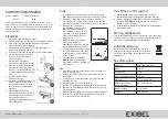 Preview for 3 page of Exibel LA4K Manual