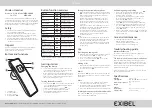 Exibel MBH-600-UK User Manual preview