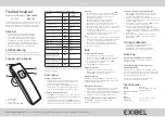 Предварительный просмотр 3 страницы Exibel MBH-600-UK User Manual